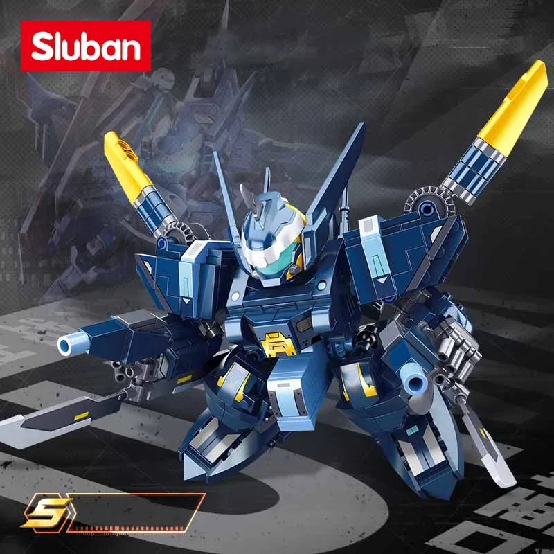 Sluban Building Block Toys Alpha Robot Series 489PCS Bricks B1092 Neutron Star Compatible With Leading Brands