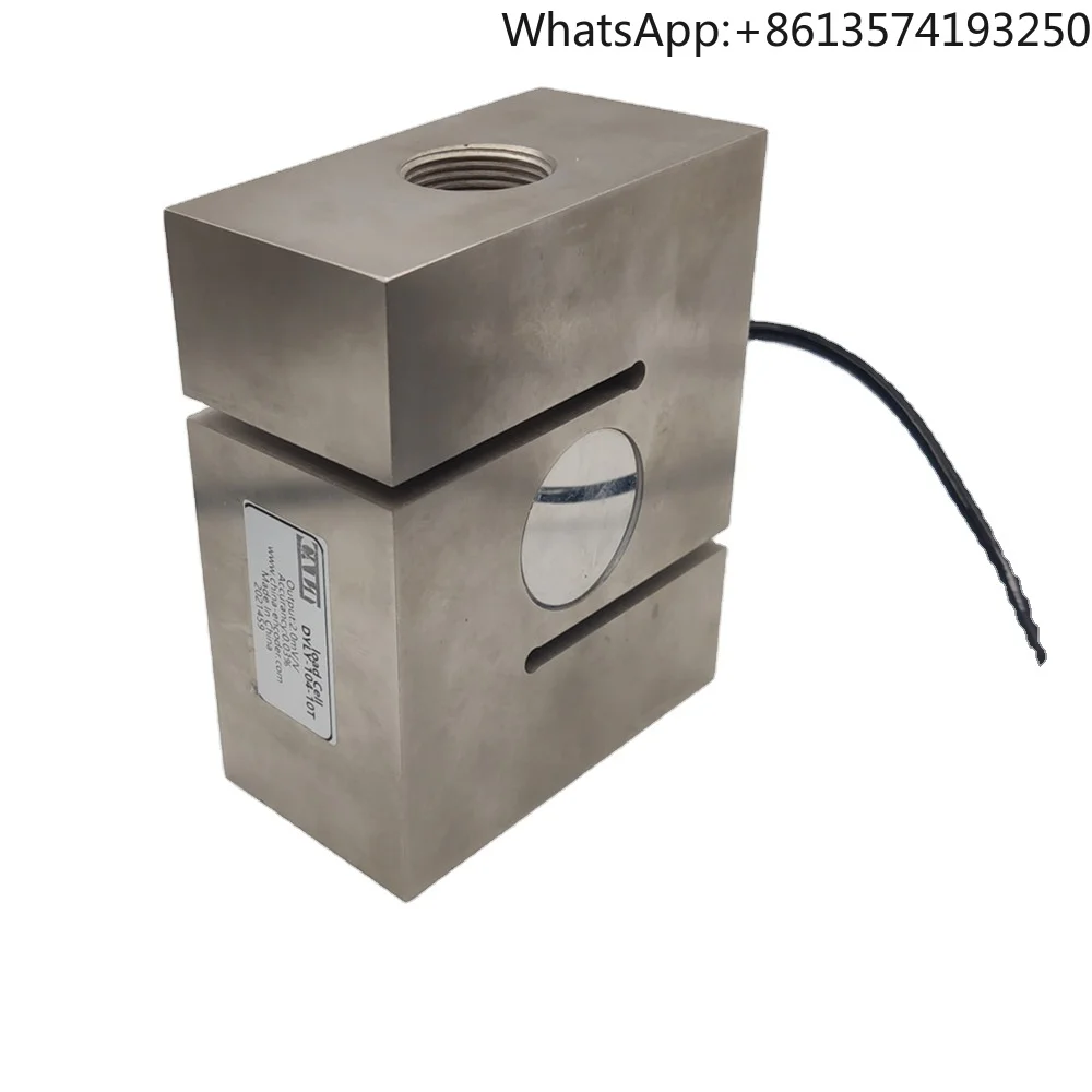 

DYLY-104 High Accuracy S Type Load Cell 300kg~5T Capacity Force Sensor for Mixing Plant Compression and Tension Sensor