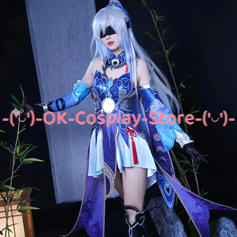 

Jingliu Cosplay Costume Game Honkai Star Rail Cosplay Suit Party Dress Anime Clothing Halloween Carnival Uniforms Custom Made