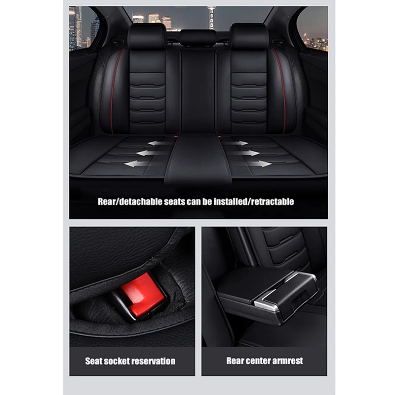 WZBWZX coprisedile auto in pelle per BMW tutti i medi X3 X1 X4 X5 X6 Z4 525 520 f30 f10 e46 e90 accessori auto Car-Styling