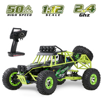 Wltoys 12427 50km/h High Speed RC Car 1/12 2.4G 4WD Off Road Car RC Rock Crawler Cross-country RC Truck