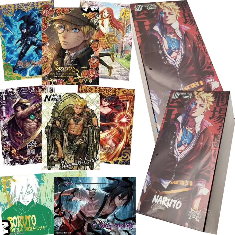 naruto-ナルト-第3巻-プレミアムアニメコレクションカード-うちはサスケ-ssr戦闘特殊効果周辺機器-英語版カード-ギフト