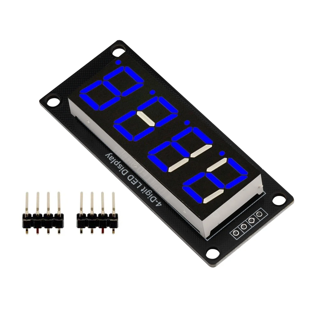 TM1637 modulo Display digitale a LED a 4 cifre da 0.56 pollici modulo display a LED bianco/rosso/giallo/verde/blu