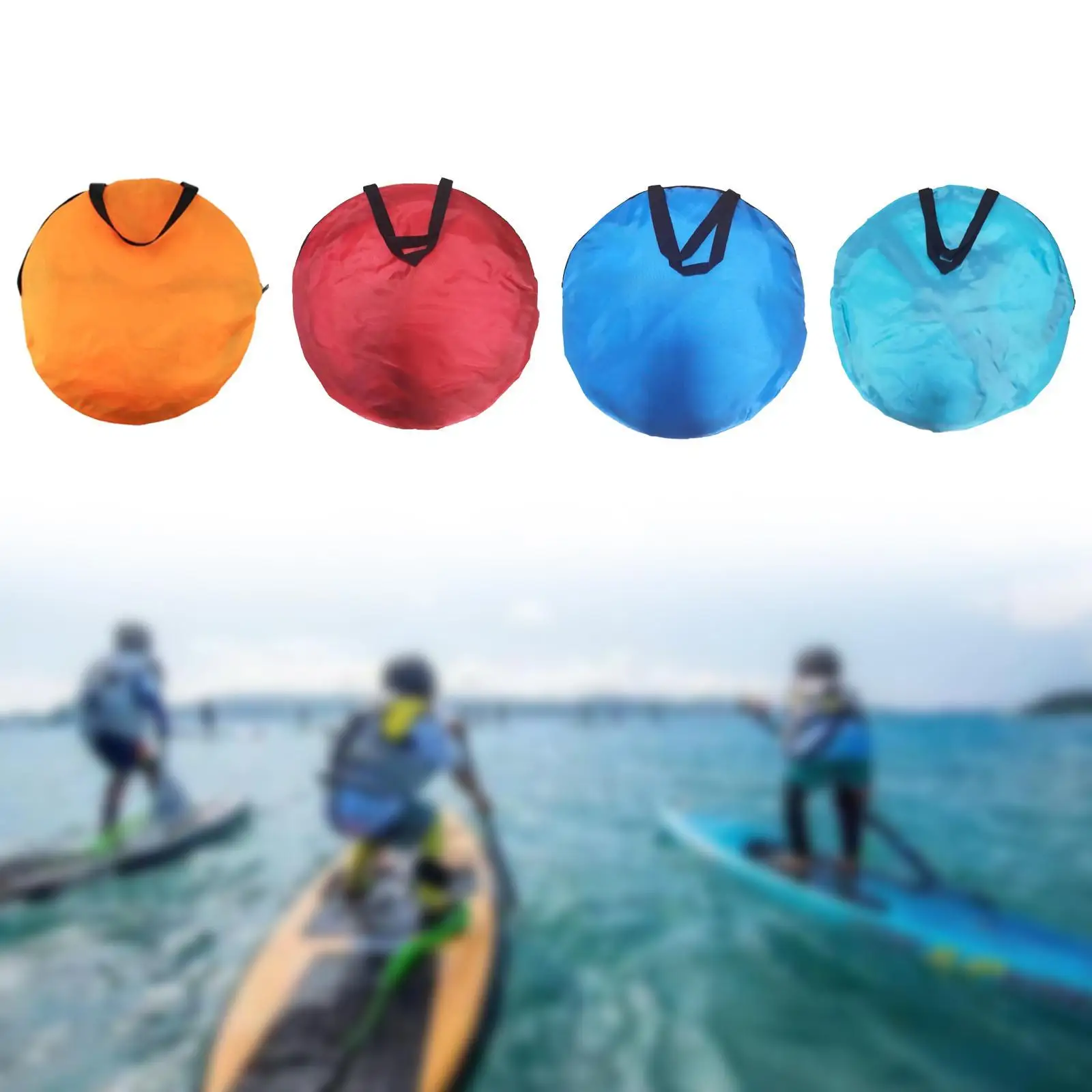 Wind Sail 108 cm Outdoor Surfboard Sailboat Folding Yacht Kayak Wind Paddle