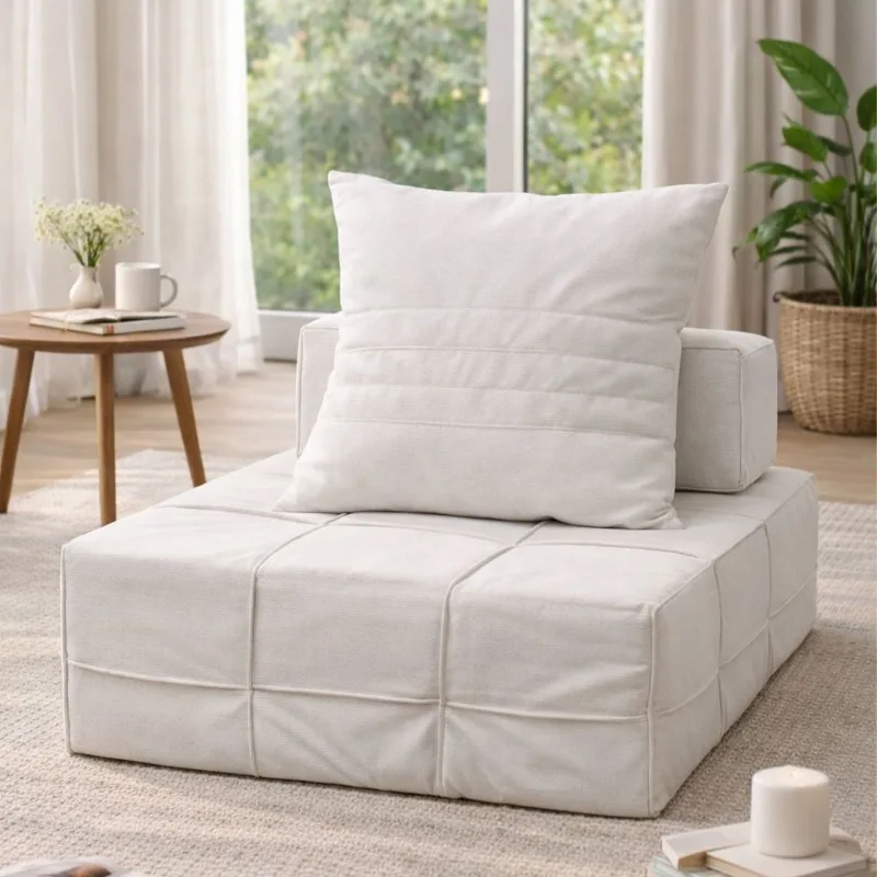 

Portable Compressible sofa Removable washable Balcony household sofa single simple modern banken woonkamer living room furniture