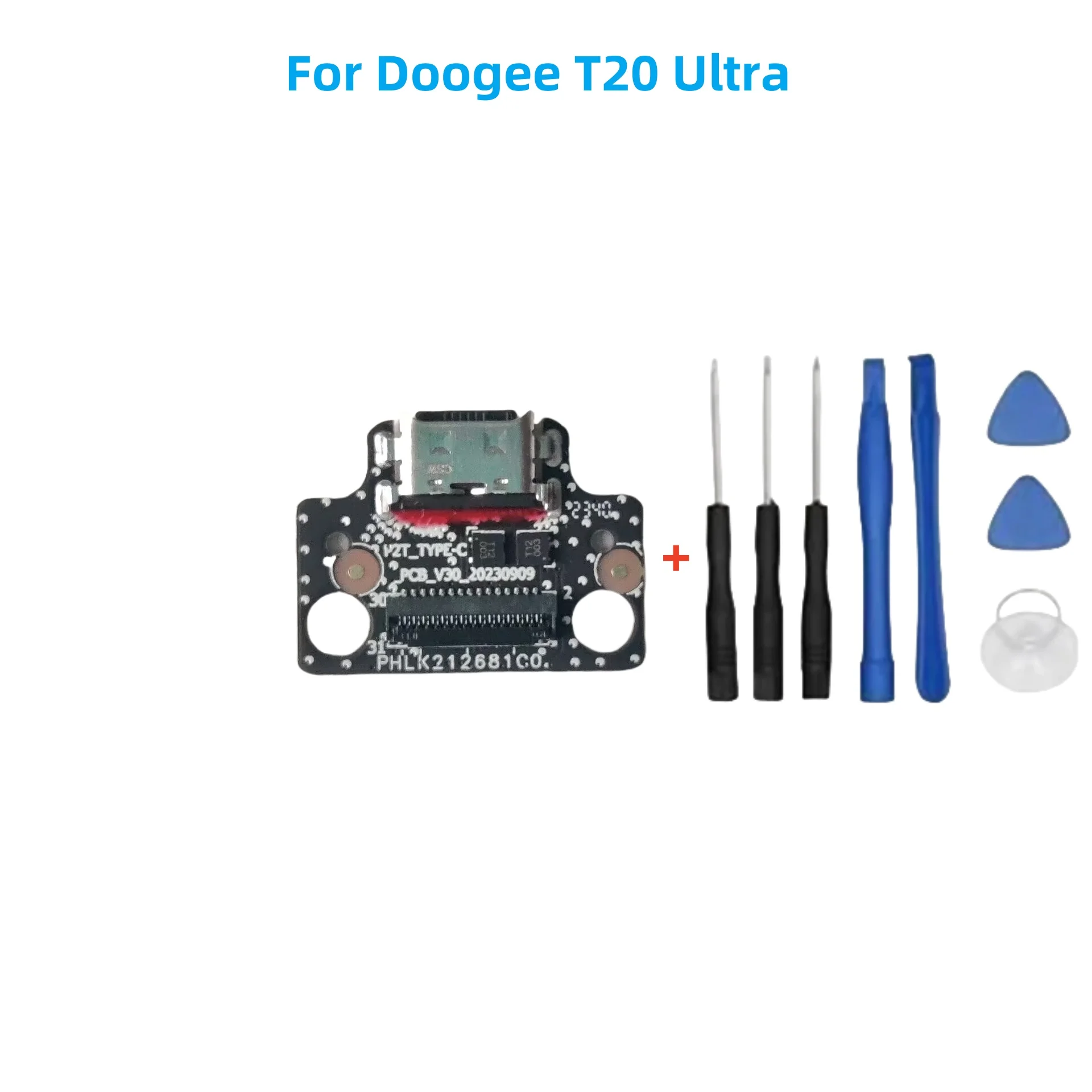 

New Original For Doogee T20 Ultra Tablet Pad Type C USB Board Charger Charging Dock Plug Replacement Accessories Parts