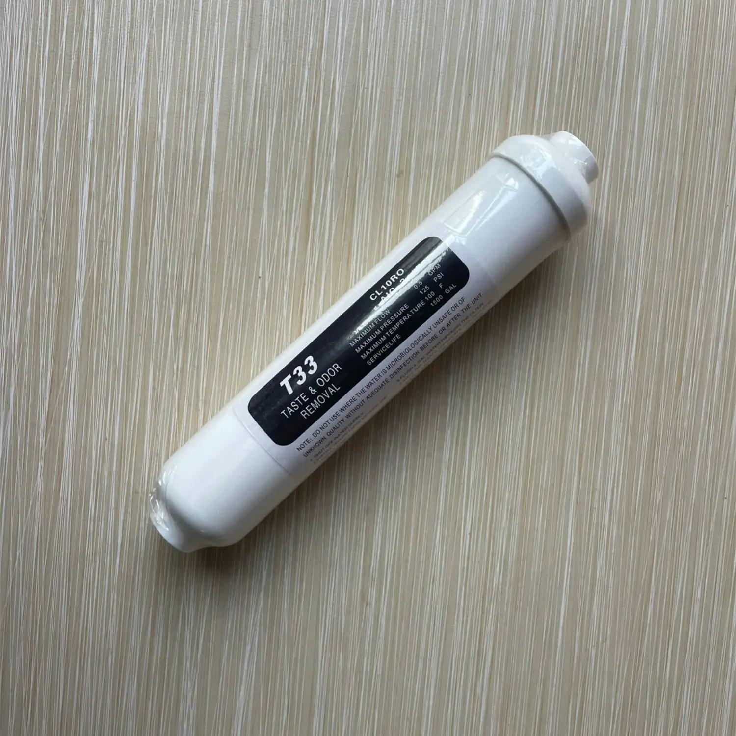 T33 Coconut Shell Activated Carbon Post Filter Cartridge for RO Water Purifier 1-5 Pcs