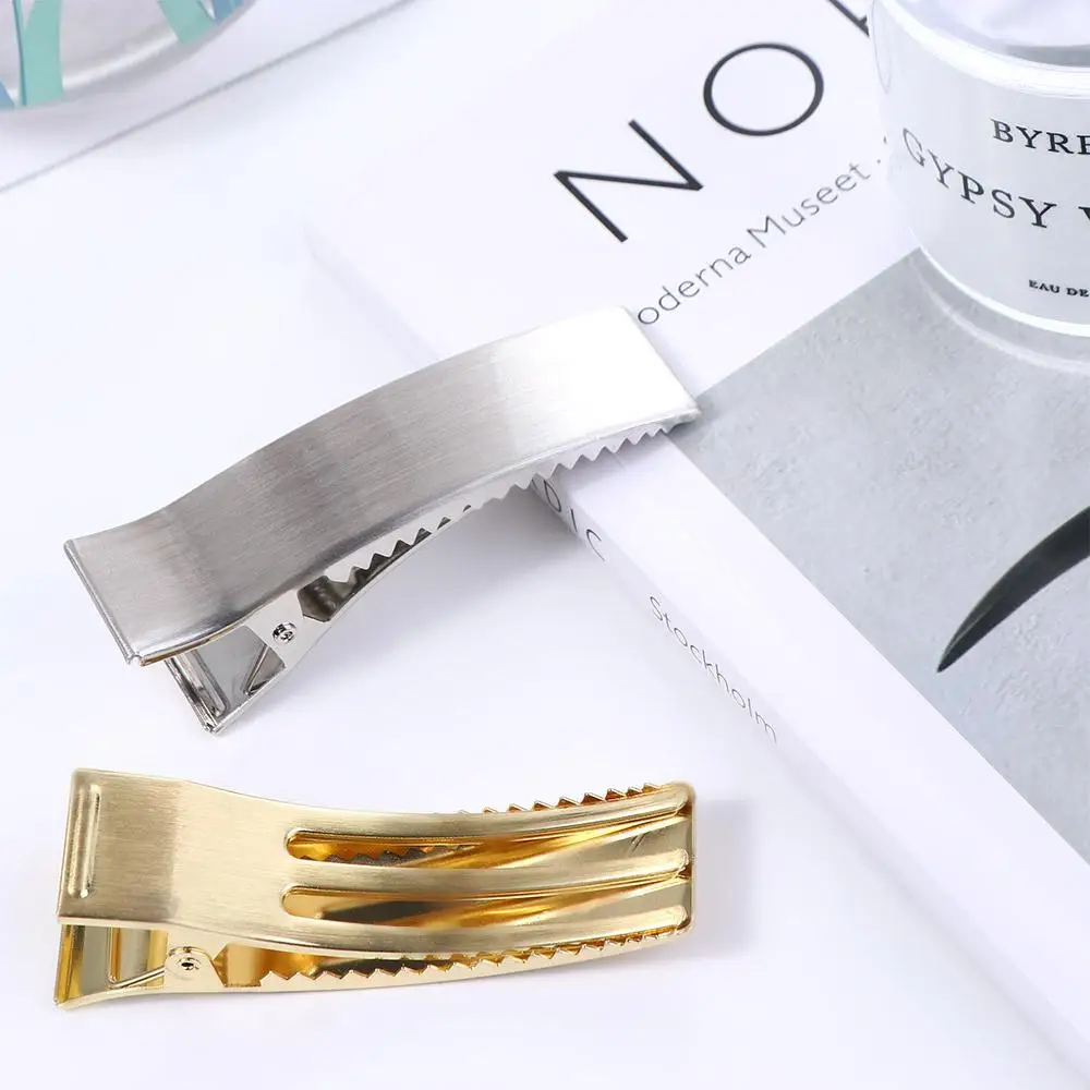 كليب غطاء الرأس المشابك الشعر ذيل حصان حامل إكسسوارات الشعر الكورية نمط دبوس الشعر النساء دبوس الشعر سلك معدني رسم دبوس الشعر #5