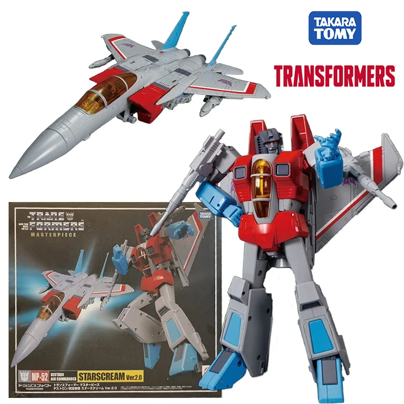 Takara Tomy Transformers Masterpiece MP-52 Starscream Ver.2.0 Anime Original Action Figure Model Toy Birthday Gift Collection