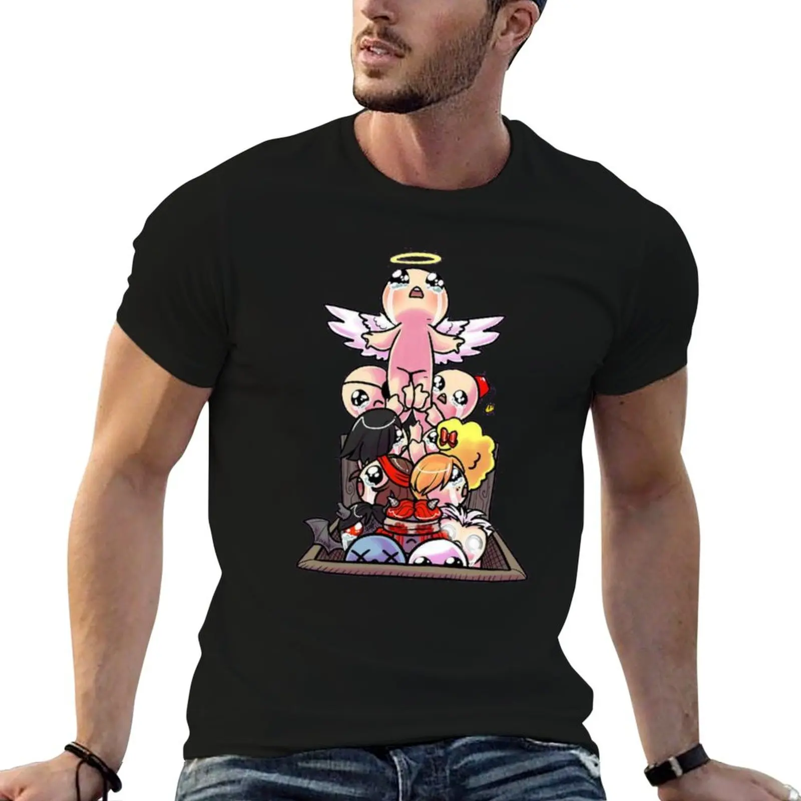 

cotton Binding t of man designer man Isaac heavy Isaac t shirt T-Shirt The shirt Art Angel