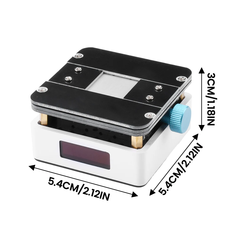 9V Digital Preheating Rework Station PCB SMD Welding Heating Plate Glue Removal Platform Constant Temperature Soldering Station