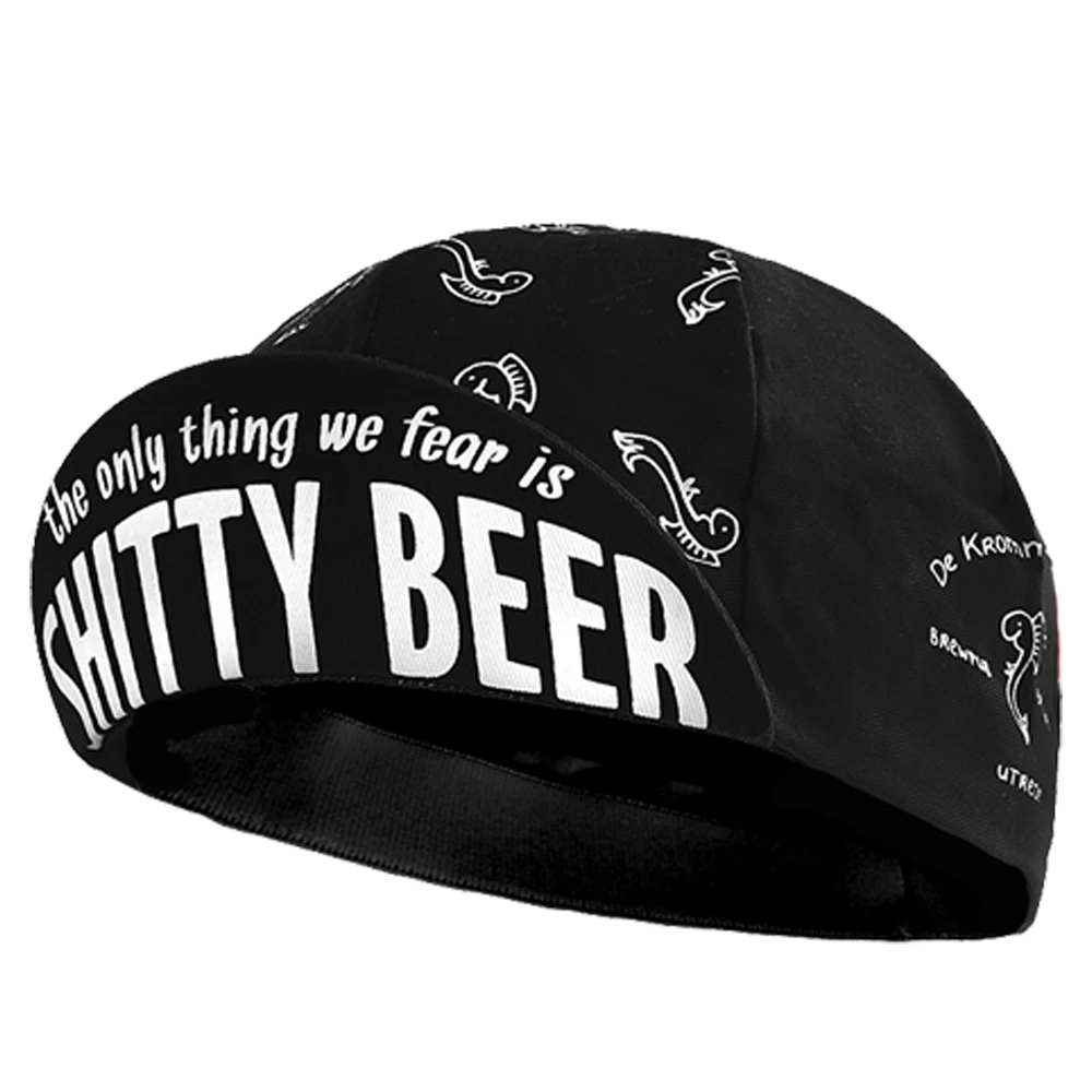 Retro Black Cycling Caps Mountain Riding Bike Hats Breathable And Quick Drying