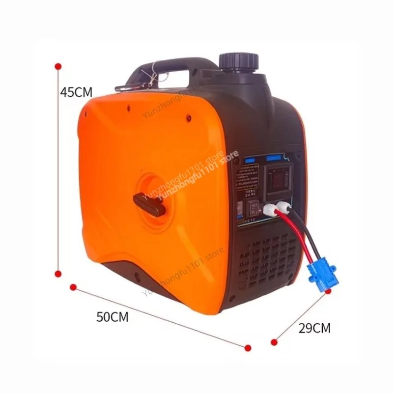 24V 3KW Small Silent DC Generator Remote Start Portable Generator For Cargo Truck Parking Air Conditioner Home Use