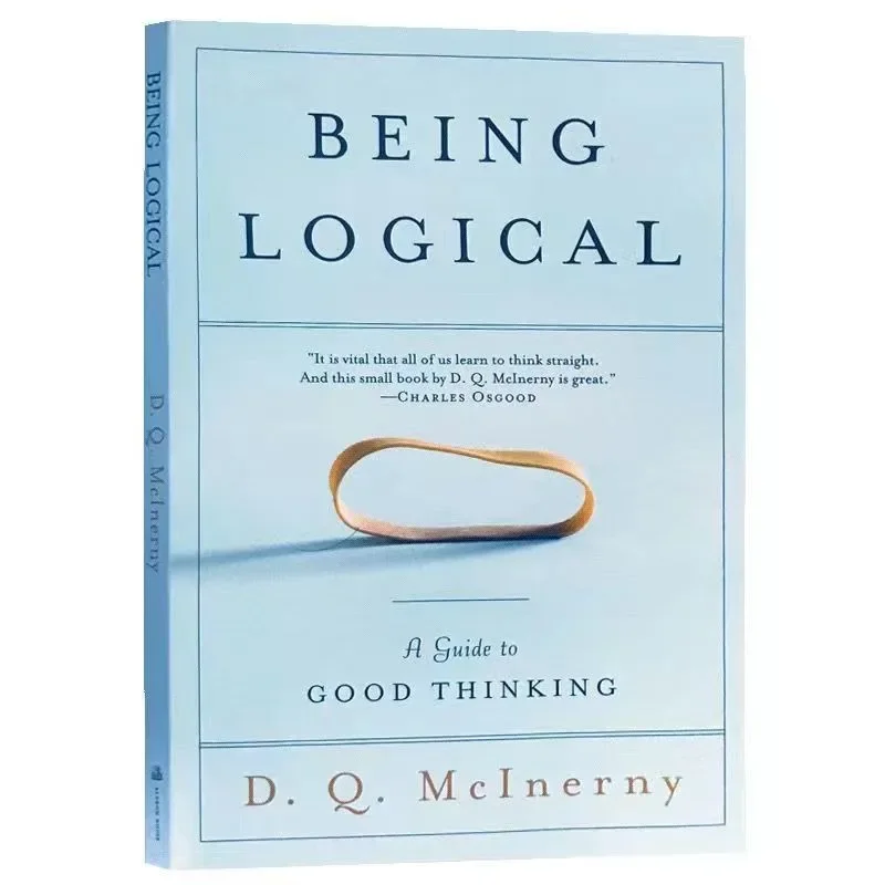 Being Logical By D Q Mcinerny, Guía para un buen pensamiento, ciencia, psicología, literatura, libros de lectura en inglés