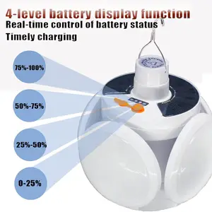 Faltbare Solar -LED -Camp Langer Langableer Out Halle Hall Zeltlampen LED -Fußball Fußbrust 10 Hauptverkäufe Erste -Hilfe -Kit für Fußball - №8