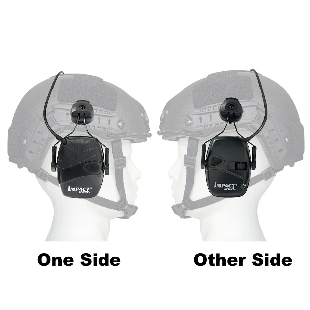 Casque tactique Anti-bruit, casque antibruit pour la chasse, le tir, réduction du bruit, casque de protection auditive électronique