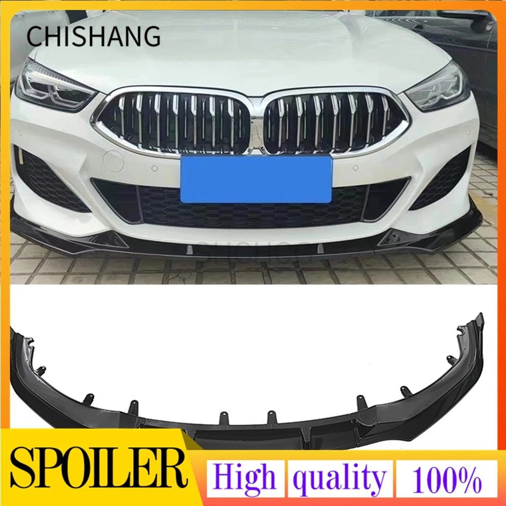 

Car Front Bumper Spoiler Blade Lip Lower Splitter Guard Plate For BMW 8 Series G14 G15 G16 (840i/840i 840d) M Sport 2018-2021