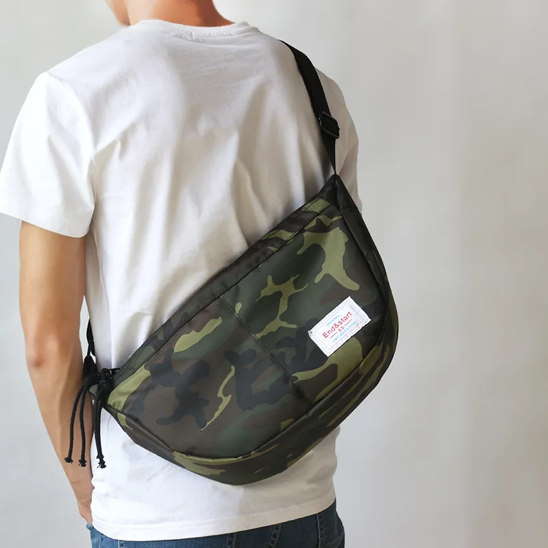 

Men Shoulder Crossbody Bags Sling Casual Travel Postman Men's Messenger Bags Fashion Oxford Cloth Cycling Waterproof Man Handbag