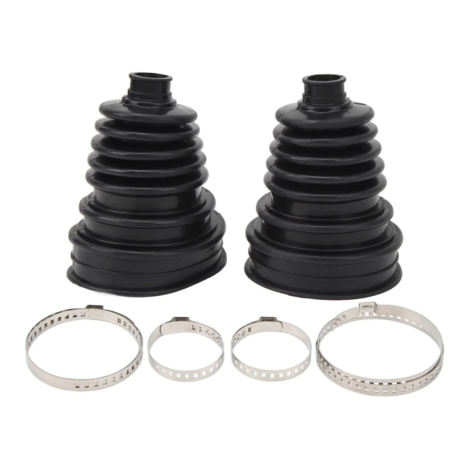

2pcs Silicone Universal CV Joint Boots Constant Velocity Joint Boot Set Highly Durable Dustproof Flexible CV Boots For Car