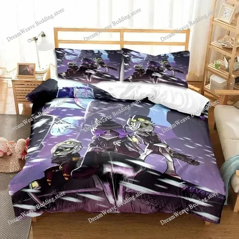 3D Cute Cartoon Anime M-Murder D-Drones Bedding Set Boys Girls Twin Queen Size Duvet Cover Pillowcase Bed Kids Adult Gift592FQH