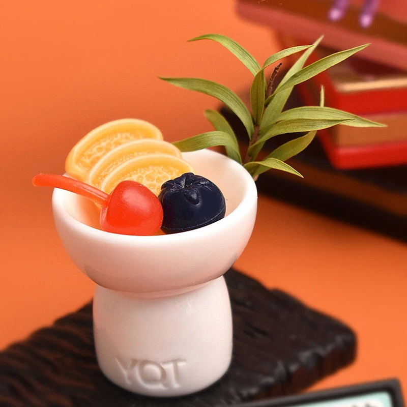 5 stücke Puppenhaus Miniatur Vase Pflanze Topf Modell Puppenhaus Wohnkultur Spielzeug Micro Landschaft Landschaft Foto Requisiten