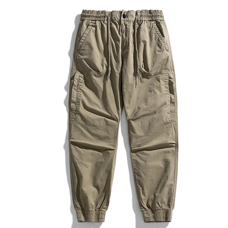 

American Sle Spring Autumn Heavyweight Men's Multi-ket Work Pants Tagl Single Versatile Haome Casual Pants