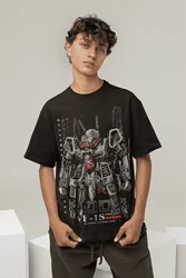 Macross Super Robot Japanese Anime Men's Short Sleeve Tshirt Graphic Tees