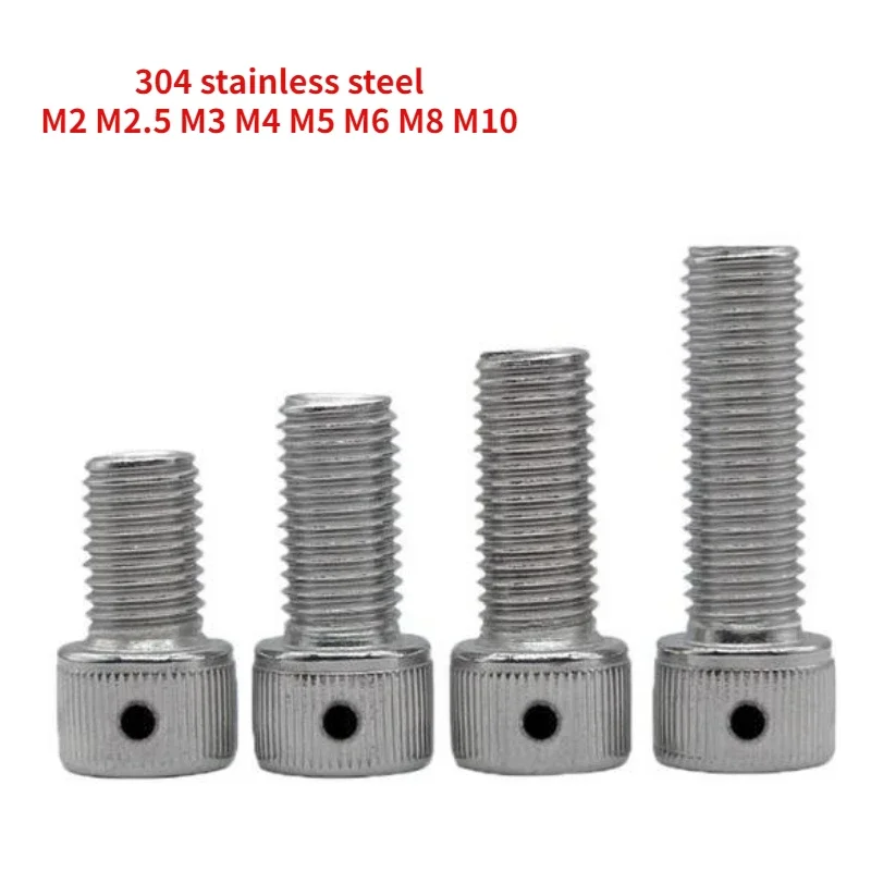 

Din912 304 Stainless Steel Hexagonal With Hole Lead Seal Screw Side Hole Anti-trip Stop Screw M2 M2.5 M3 M4 M5 M6 M8 M10