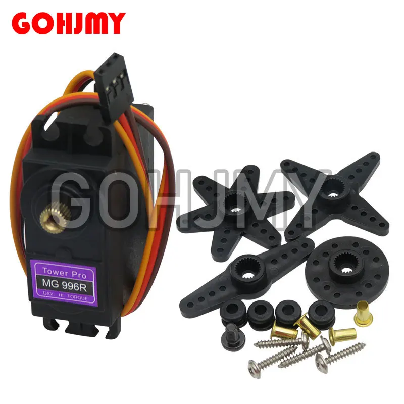 1pcs Servos Digital MG995 MG996R MG996 MG946 MG946R MG945 Servo Metal Gear for Model Helicopter Boat For Arduino UNO diy