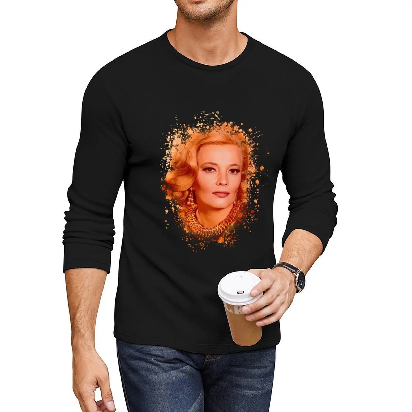 

Gena Rowlands Long T-Shirt custom t shirts men workout shirt