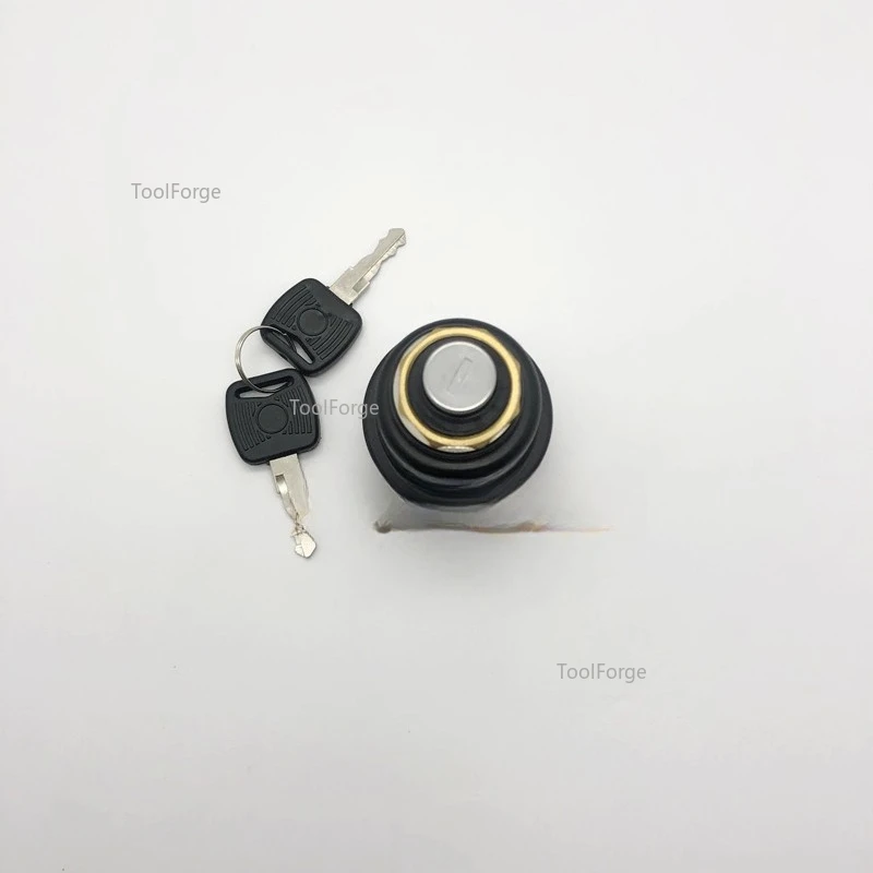 Excavator accessories Yuchai 60/85/135/230-8 power start ignition switch, electric door lock head car key