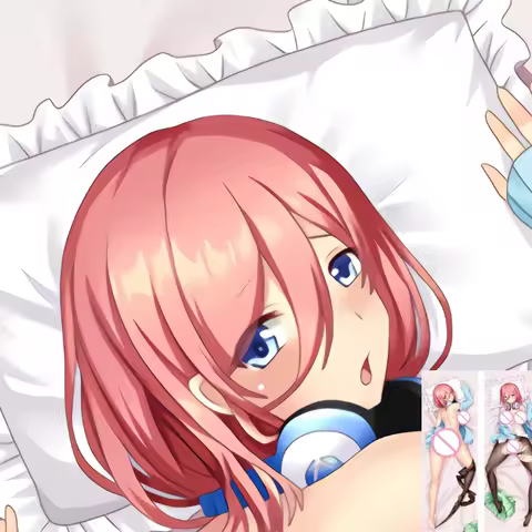 Anime Dakimakura Nakano Nino Bedding Pillowcase Double-sided Print Hugging Body Pillow Cover Case Double Side Print