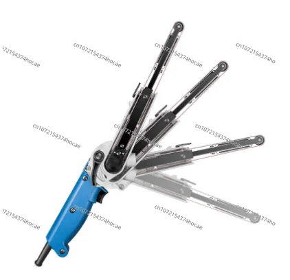 

S1T-FF-9*533 Mini DIY Sander Belt Sander Sandpaper Angle Grinder Sander Portable Belt Polishing Power Tools 220V 300-1680m/min