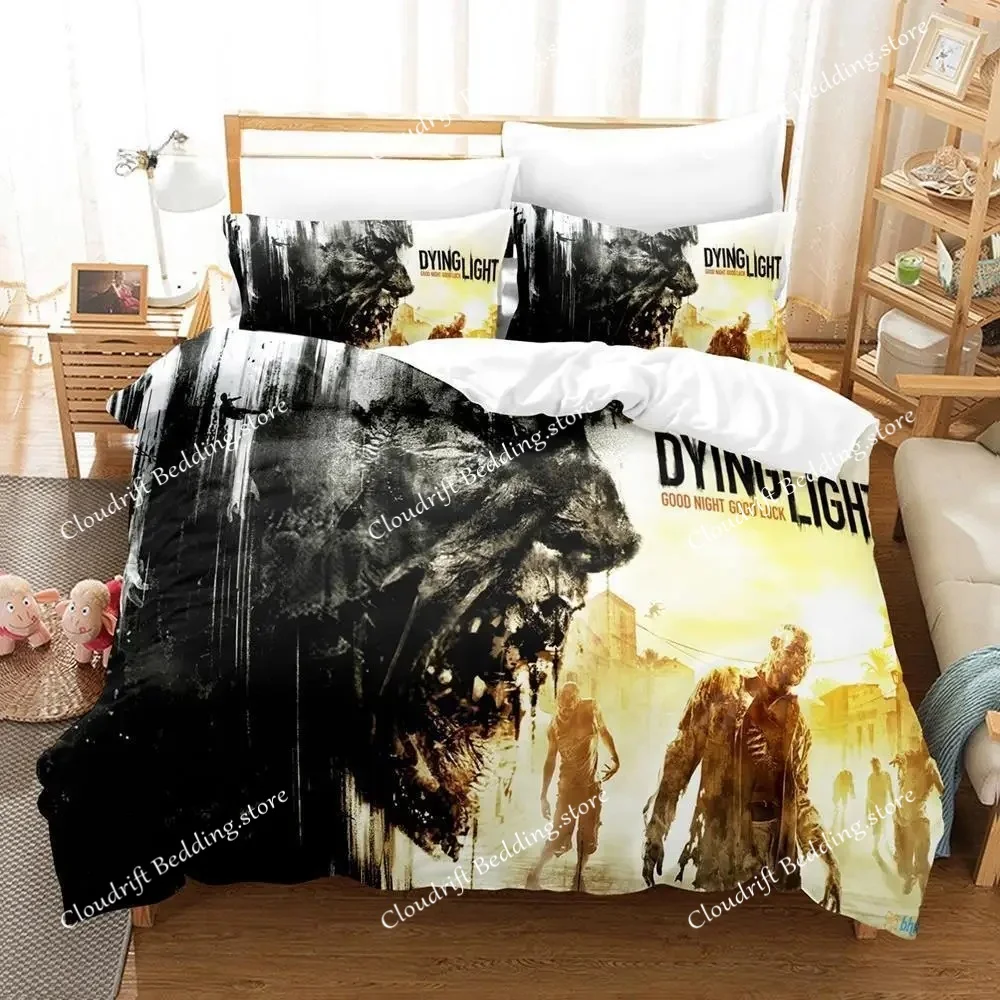 

3d Print Game Dying Light 2 Stay Human Bedding Set Single Twin Full Queen King Size Bed Set Adult Kid Bedroom Duvet Cover Sets