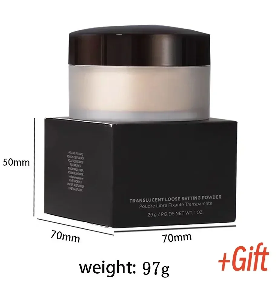 

Lauras Translucent powder make up 29g Loose Setting Powder oil control Transparente Loose Powder cosmetic women makeup gift