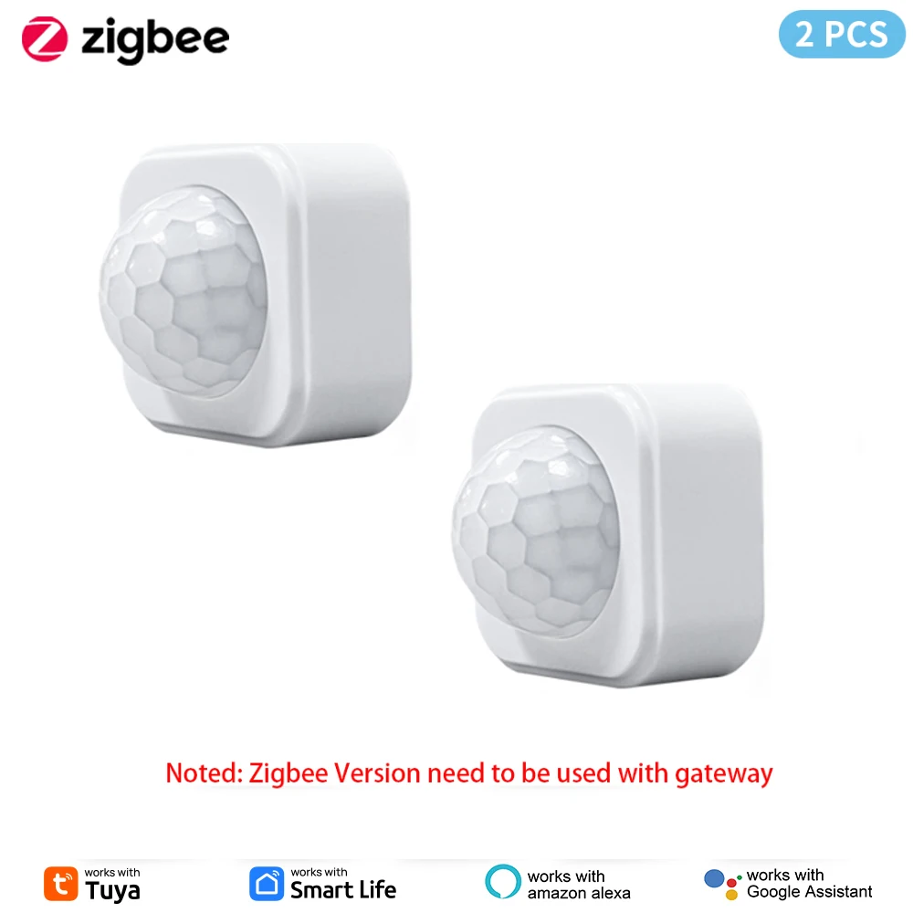 1- 10PCS Tuya Zigbee PIR Motion Sensor Detektor Sicherheit Smart Leben Tuya Zigbee Bewegung PIR Detektor braucht Zigbee Gateway/Hub