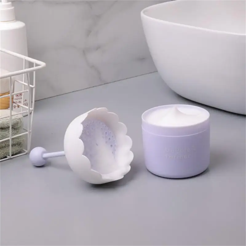 Portable Facial Cleanser Foam Maker Cup Bubble Foamer Foam Making Cup Body Washing Bubble Maker for Face Cleaning Tool