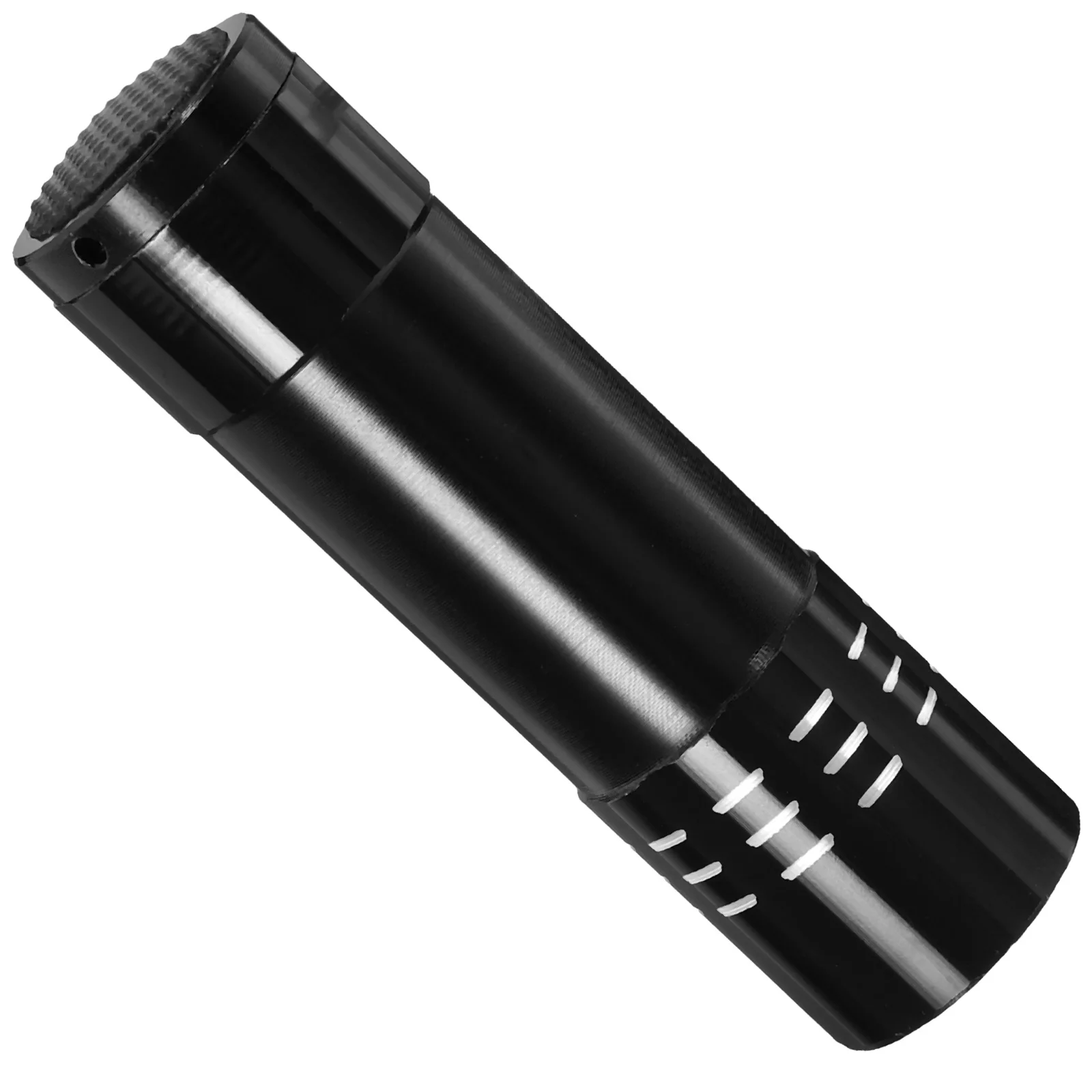 Black Realistic Flashlight Hidden Compartment Container Secret Cash Small Items Storage Home Dorm Office