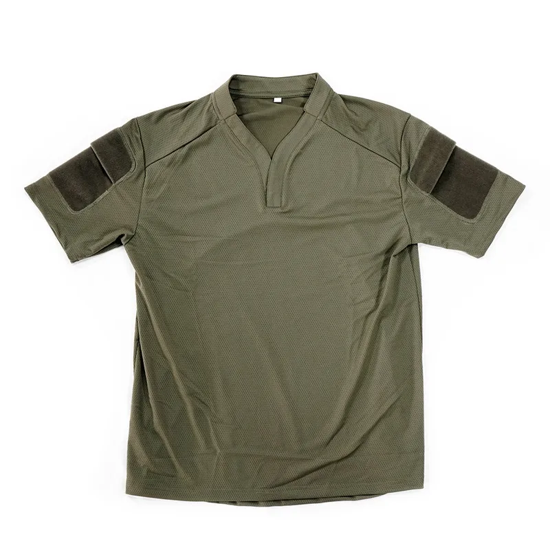 Velocity Style Rugby Shirt Quick Dry Tactical Short Sleeve T-shirt CAG Love