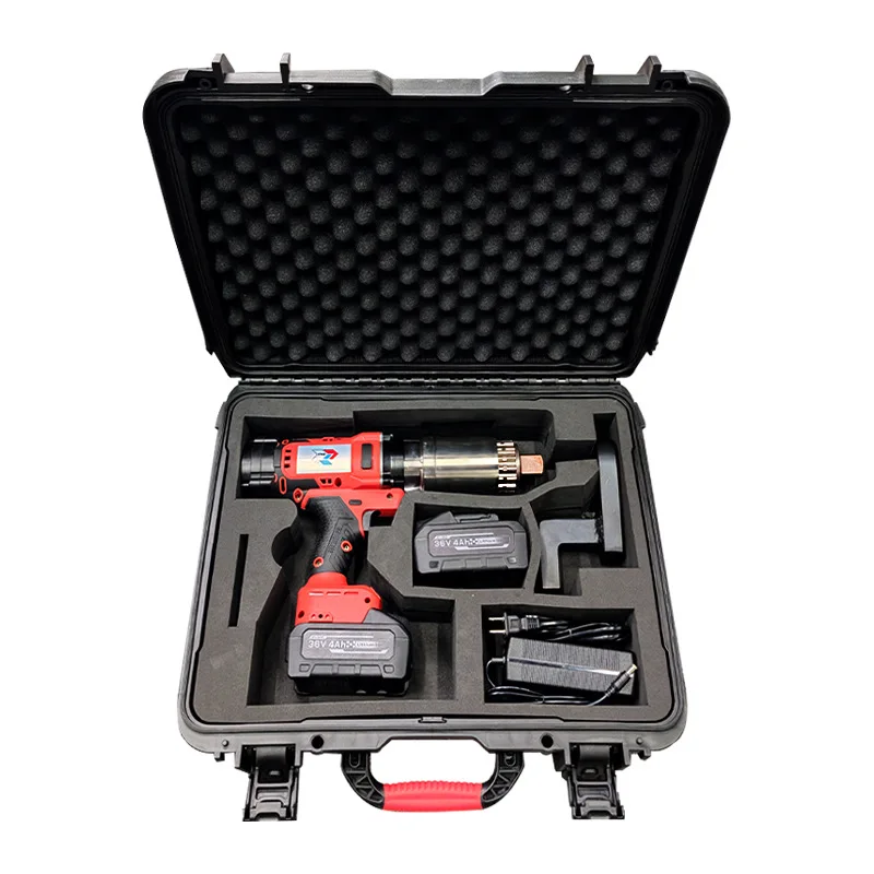 36V brushless motor, industrial grade lithium battery digital display fixed torque wrench 0-8000Nm  repeatability 2%