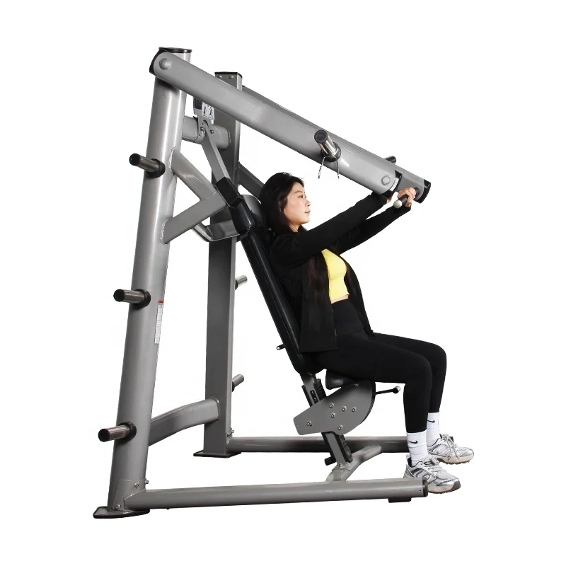 ماكينة ضغط الصدر ذات الدرجة التجارية شديدة التحمل لتدريبات الصدر في صالة الألعاب الرياضية، ماكينة ضغط الصدر المائل لمركز اللياقة البدنية