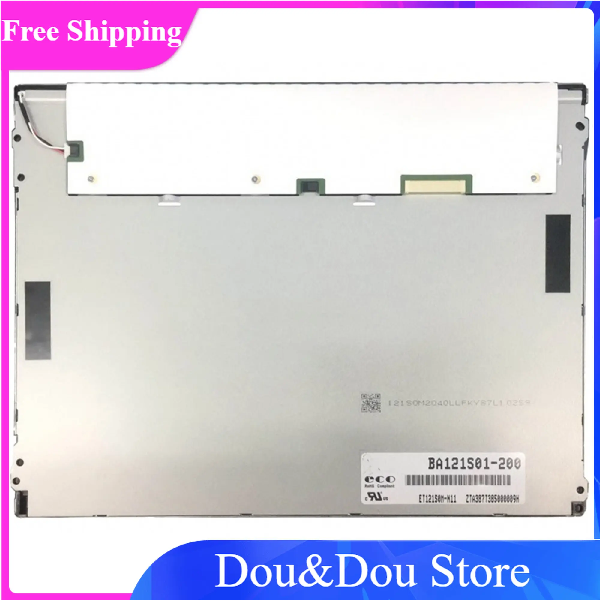 

BA121S01-200 12.1" Inch 800x600 20 Pins New Original LCD Screen Display Panel