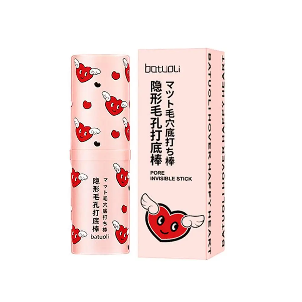 Invisible Pore Primer Stick Pore Eraser Waterproof Face Primer Makeup Base Oil-control Smooth Fine Lines Isolation Makeup Primer