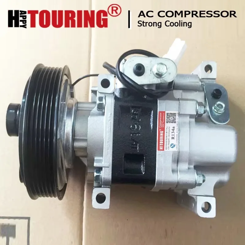 AC Compressor for MAZDA Demio M2 DBA-DY3W D375-61-K00 D37561K00 340209 D375-61-K00A D37561K00A ACC86012 H09A1AC4DT