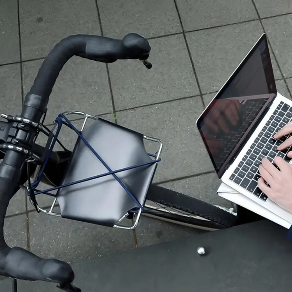 

Metal Bike Basket Front Rack Carrier Panniers Bag Luggage Shelf Bracket Trunk for Bicycle Road Cycling MTB Bicycle Accessories