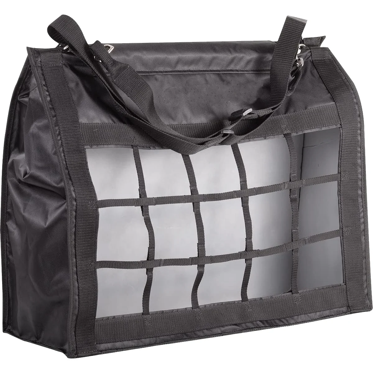 2025 نايلون سهل التعليق لتغذية قش الماعز كيس قش تغذية الحصان