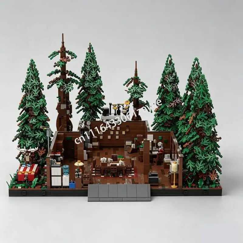

5077PCS Psychological Thriller Mindscape Scene MOC Model Custom Puzzle Creative Assembly Collection Display Toy Building Blocks