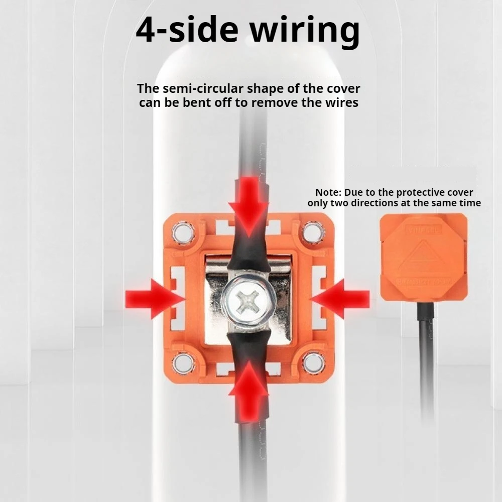 300A Energy Storage Terminal High Current Power Battery Connector Quick Insertion New Energy High Current Power Supply Connector