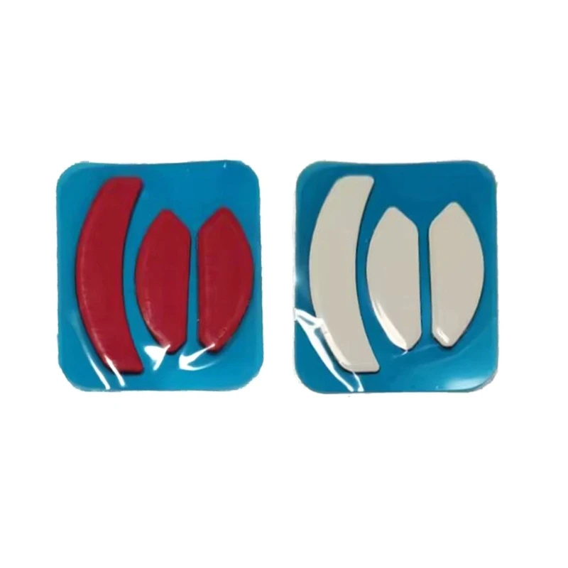 2 conjunto mouse patins pés almofada mouse pés adesivo para steelserie sensei310 mouse arredondado bordas curvas ratos pés