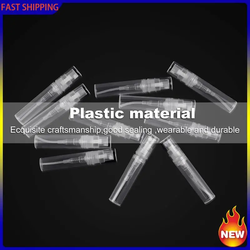 

Hot Trend-400 Pcs Disposable Perfume Atomizer, Clear Plastic Spray Bottle Portable Fragrance Spray Bottle - 3Ml